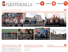 Tablet Screenshot of fuentenovilla.es